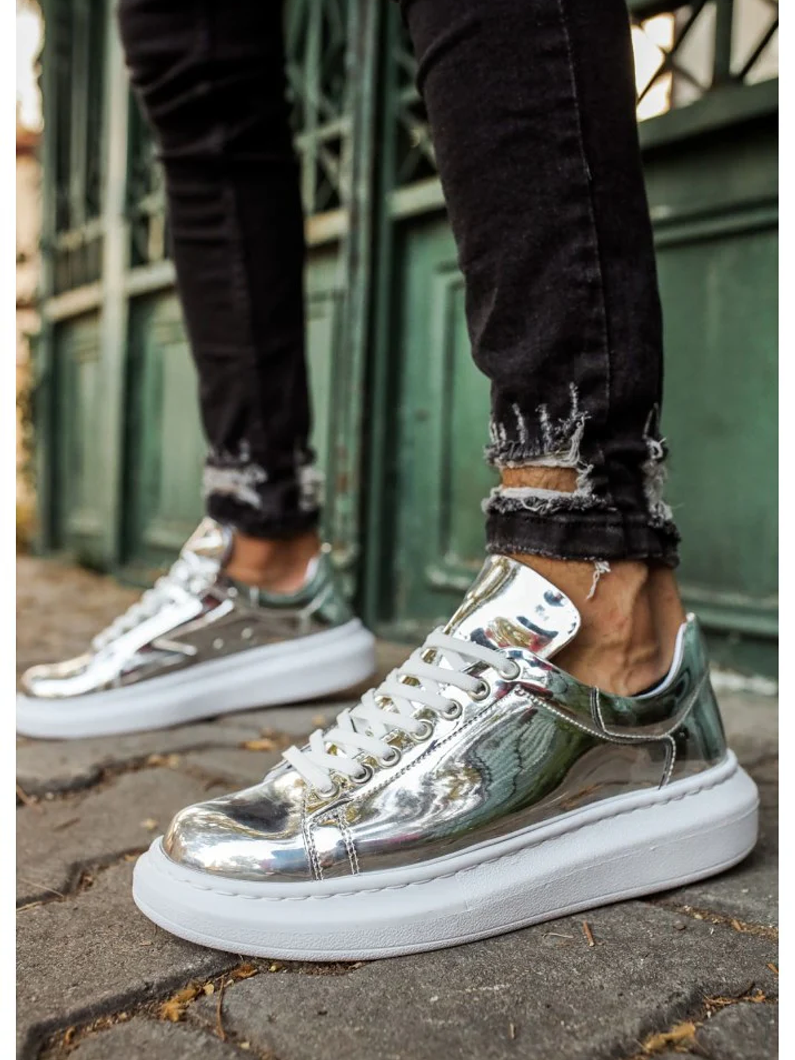 Sneakers Full Silver 1