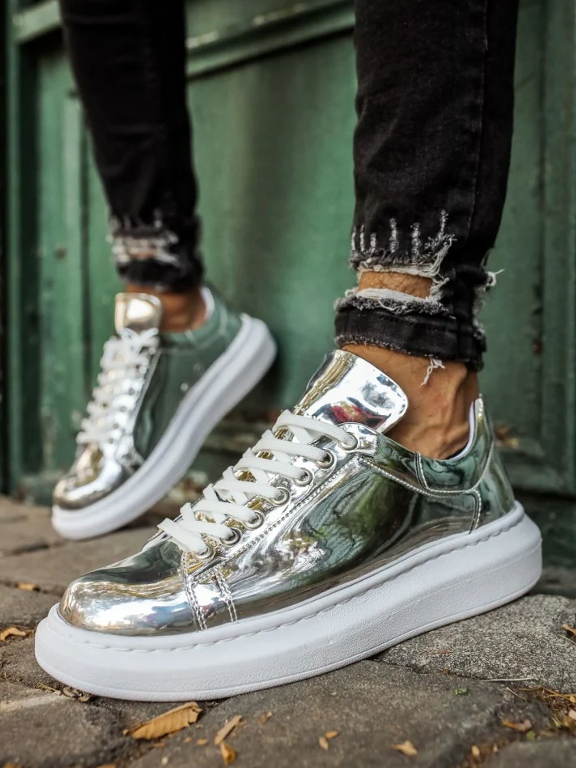 Sneakers Full Silver 2