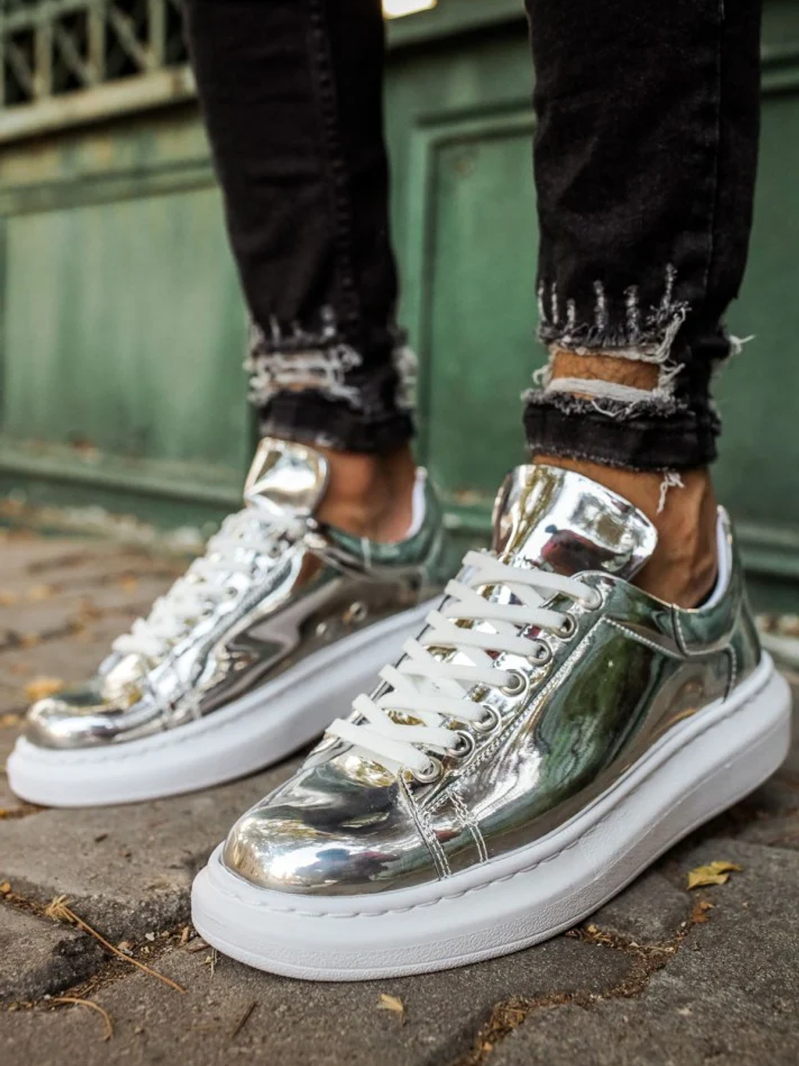 Sneakers Full Silver 3