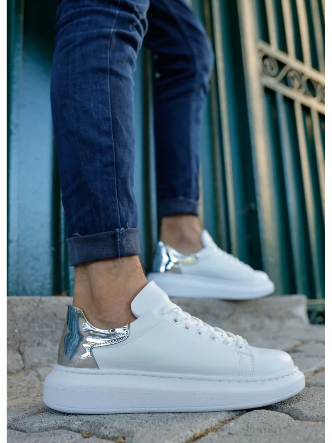 Sneakers White/Silver 1