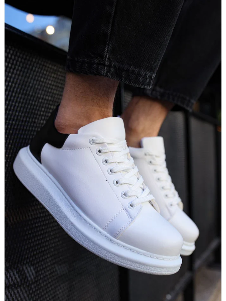 Sneakers Estrella White & Black 3