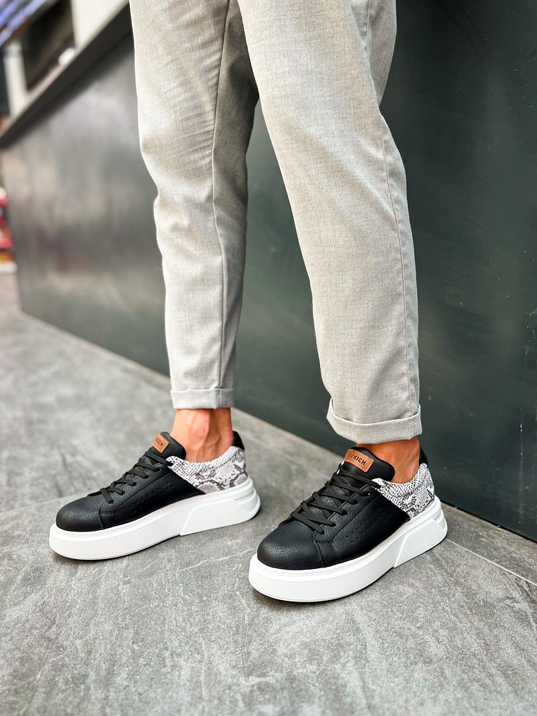 Zapatos Anthracite Black 3