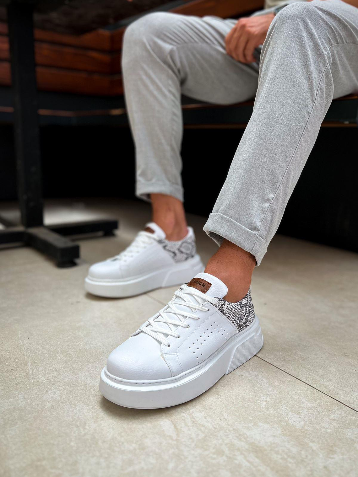 Zapatillas Anthracite White 1