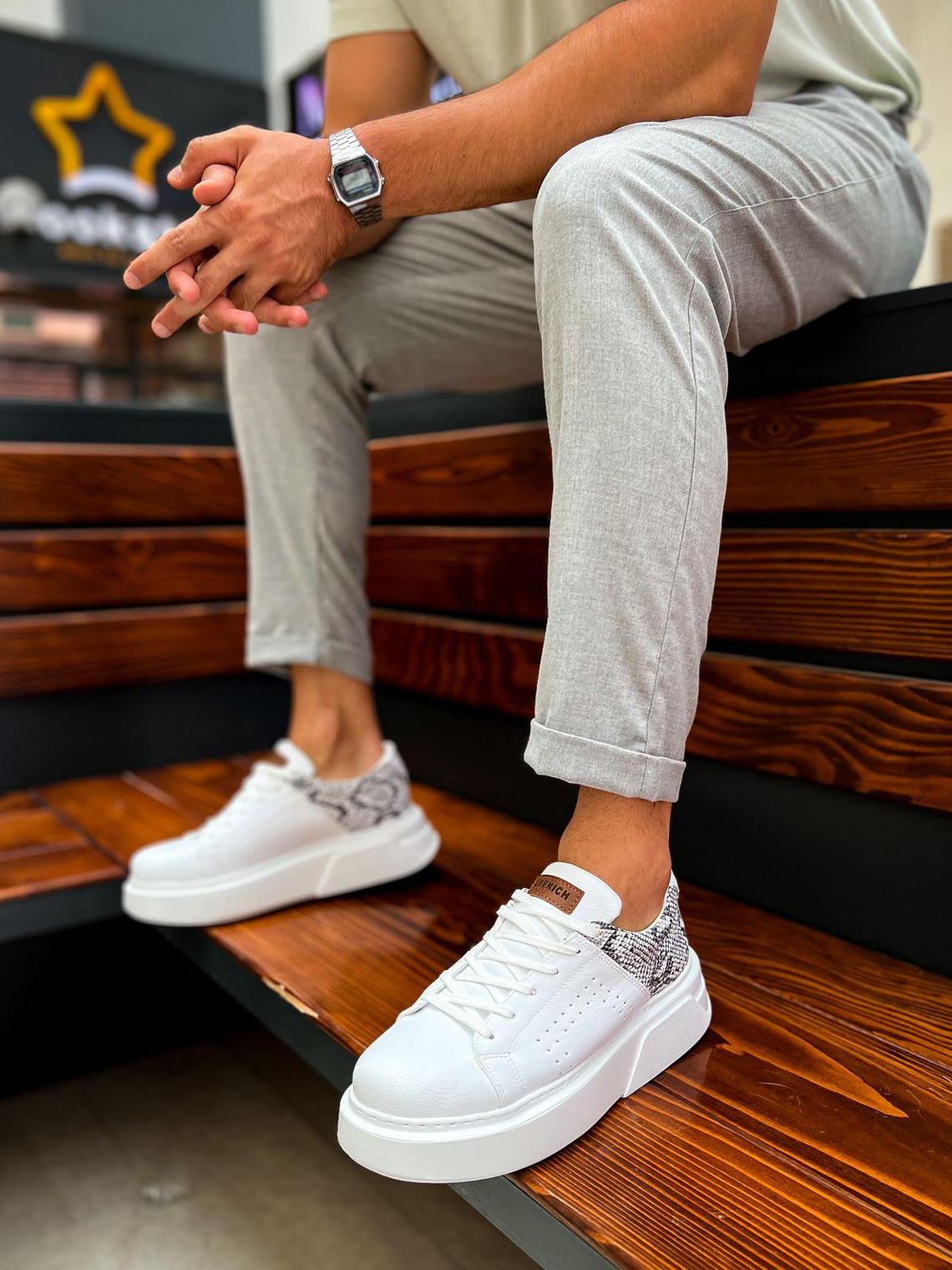 Zapatillas Anthracite White 2