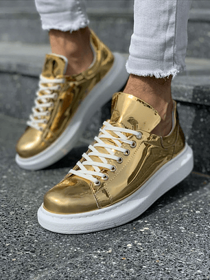 Sneakers Full Gold