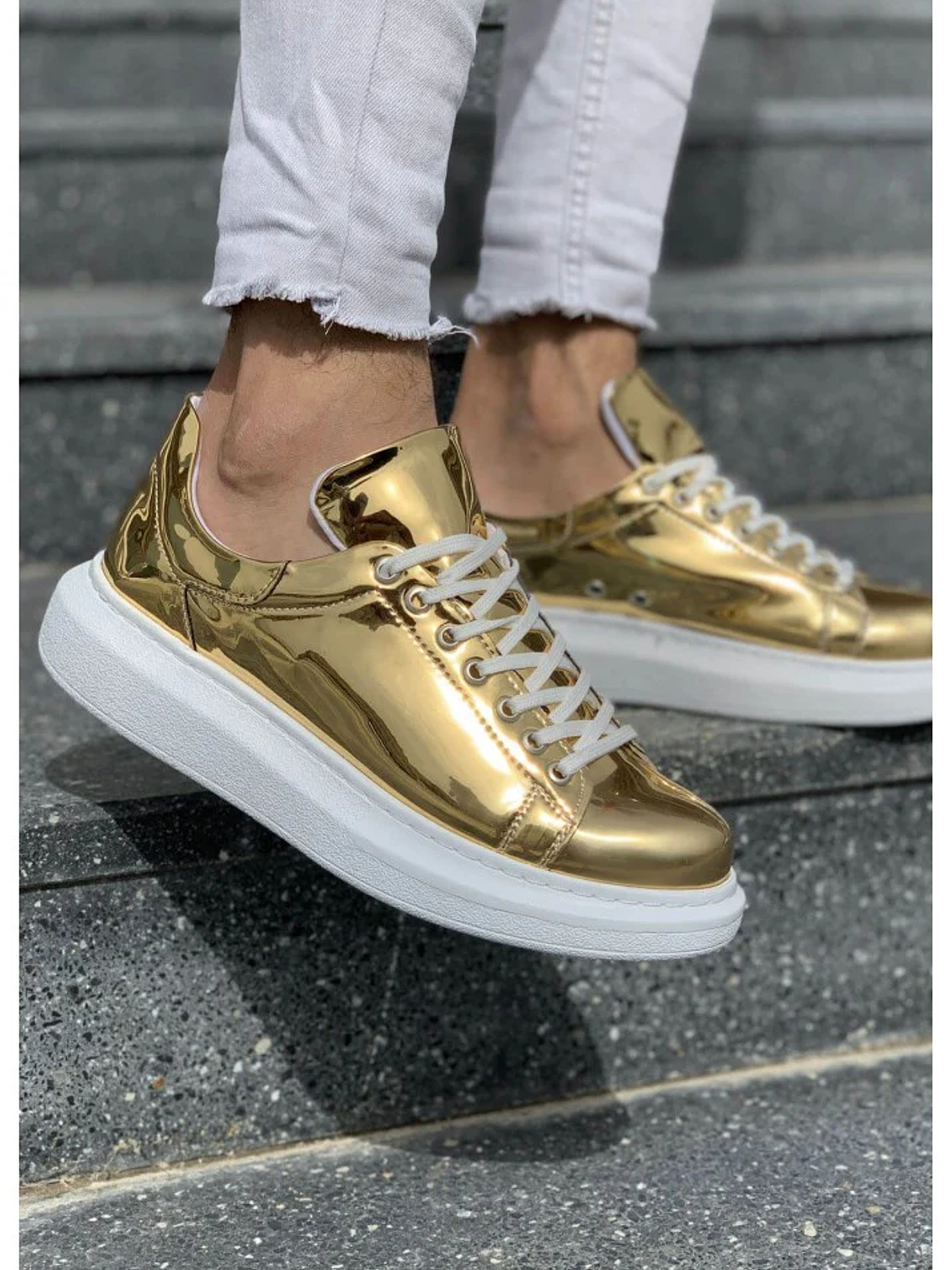 Sneakers Full Gold 2