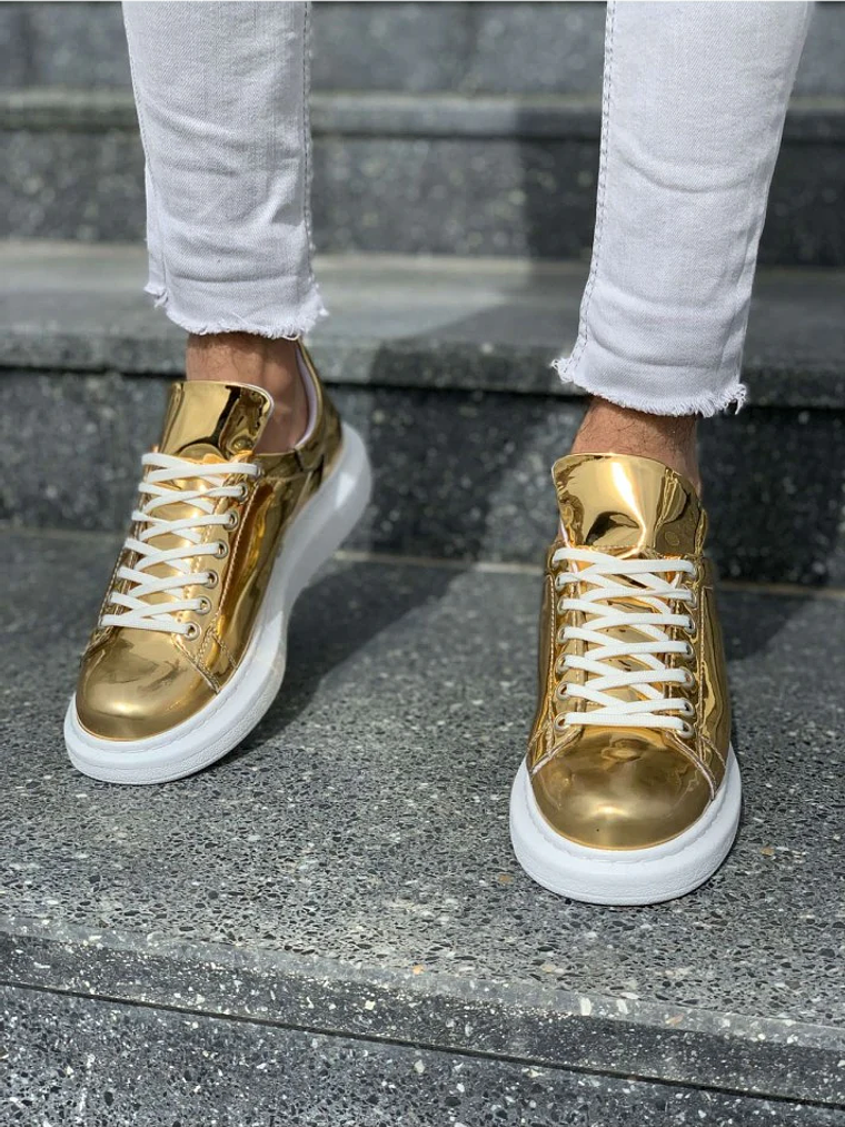 Sneakers Full Gold 3