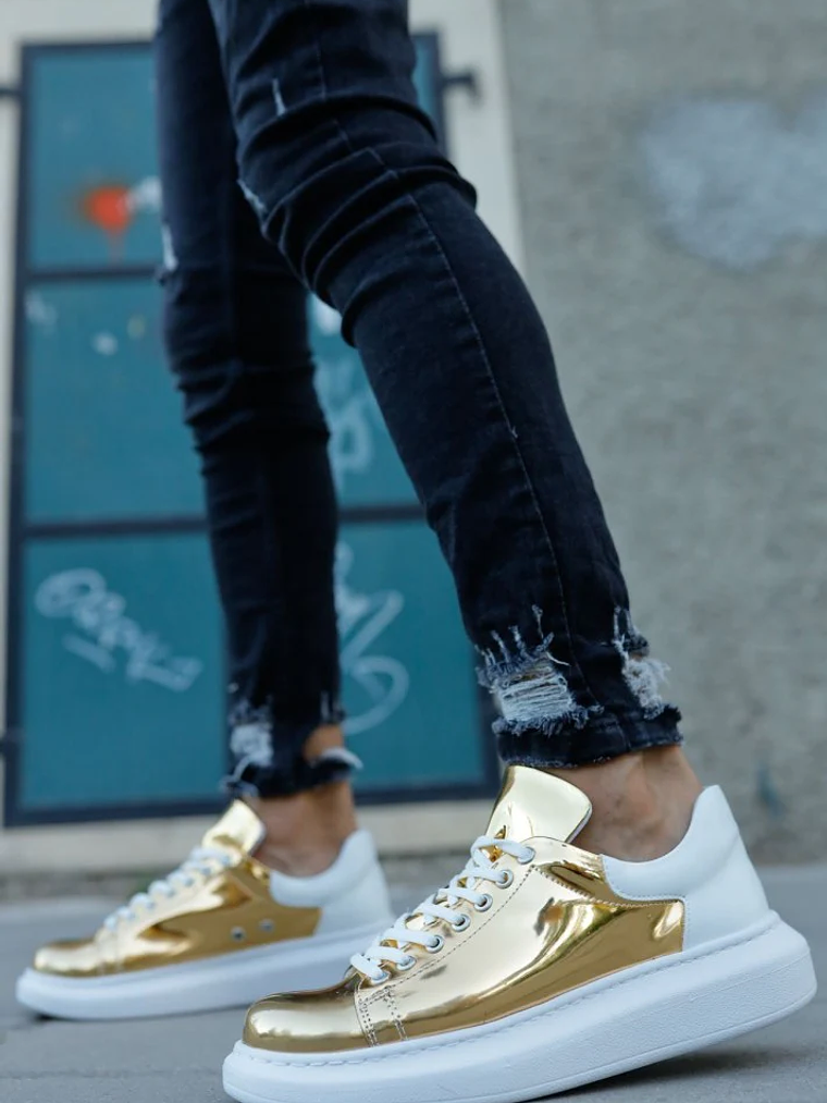 Sneakers Gold/White 1