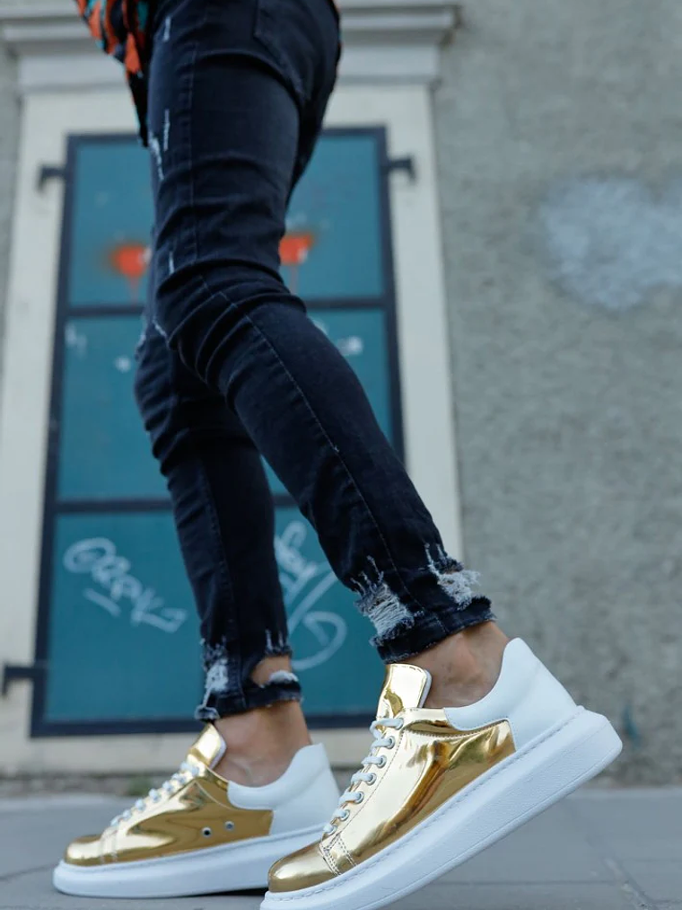 Sneakers Gold/White 3