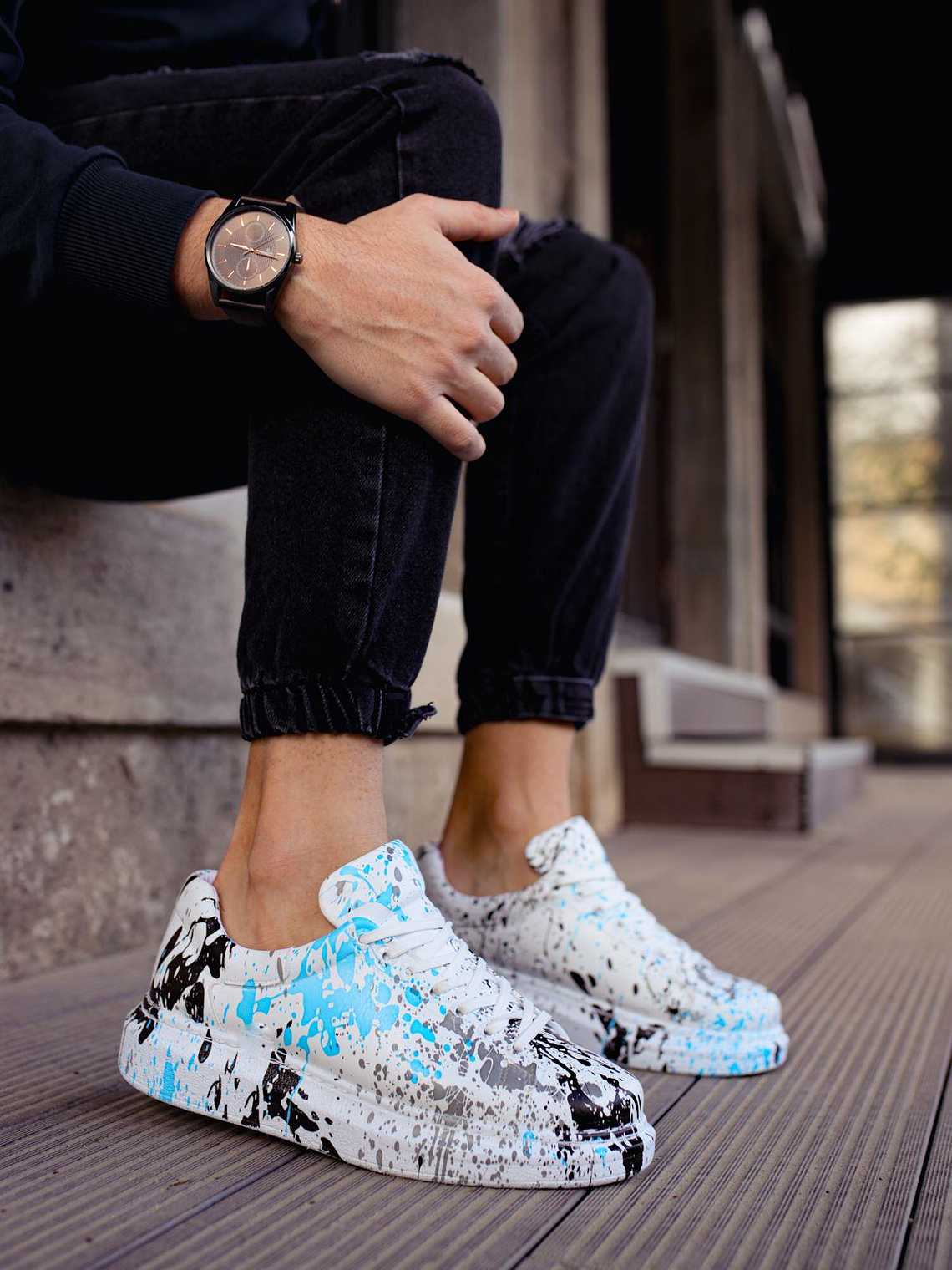 Sneakers Perzonalizada Painted White 1