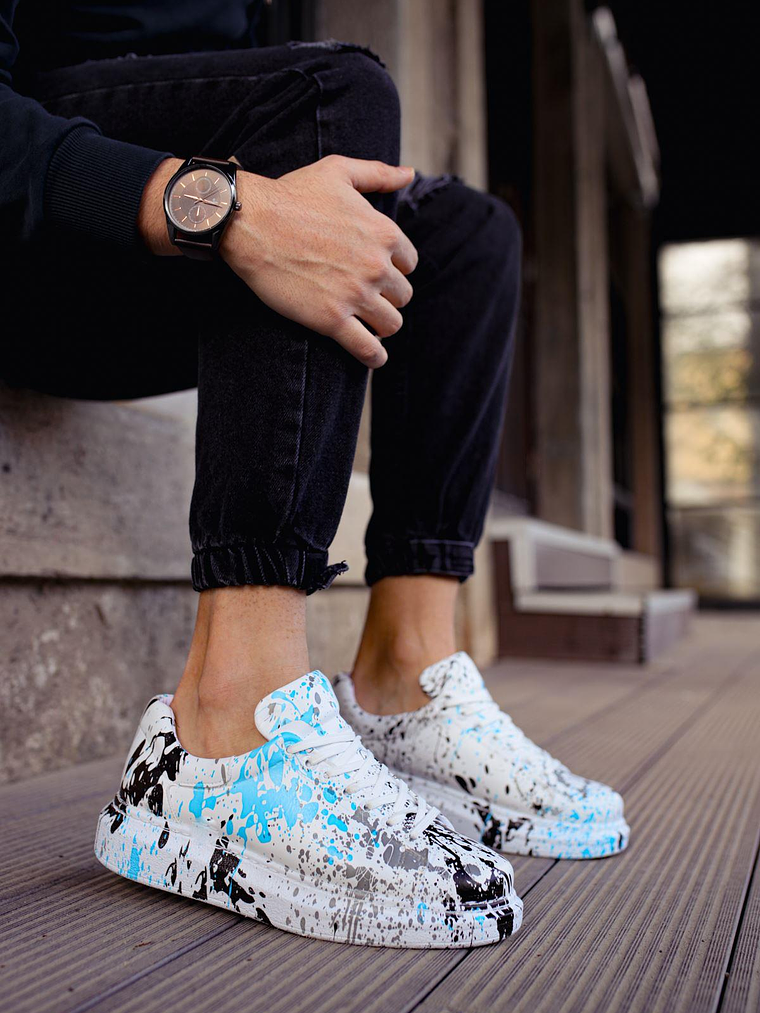 Sneakers Perzonalizada Painted White 1