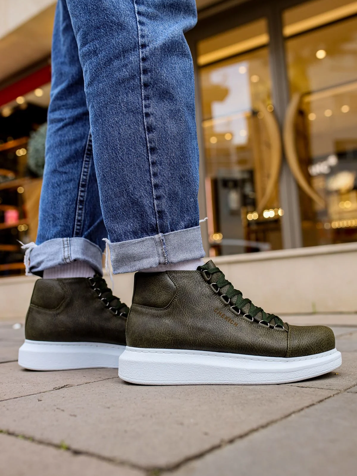 Zapatillas Roma Green Caña Alta 3