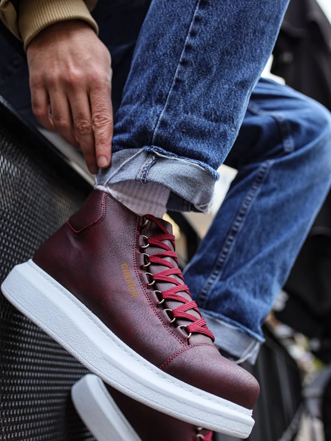 Zapatillas Roma Red Caña Alta 2