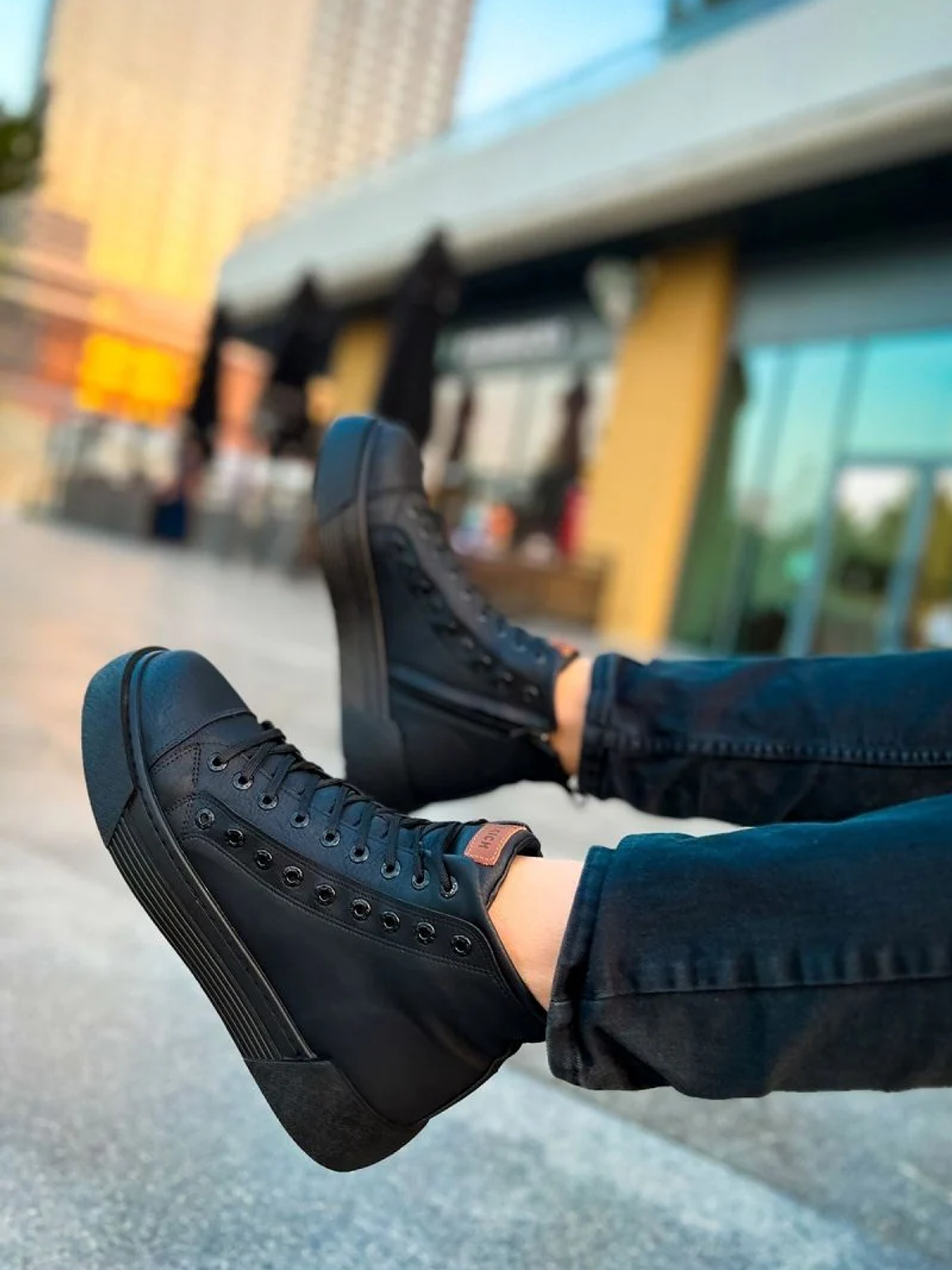 Zapatillas Blazer Black Caña Alta 2