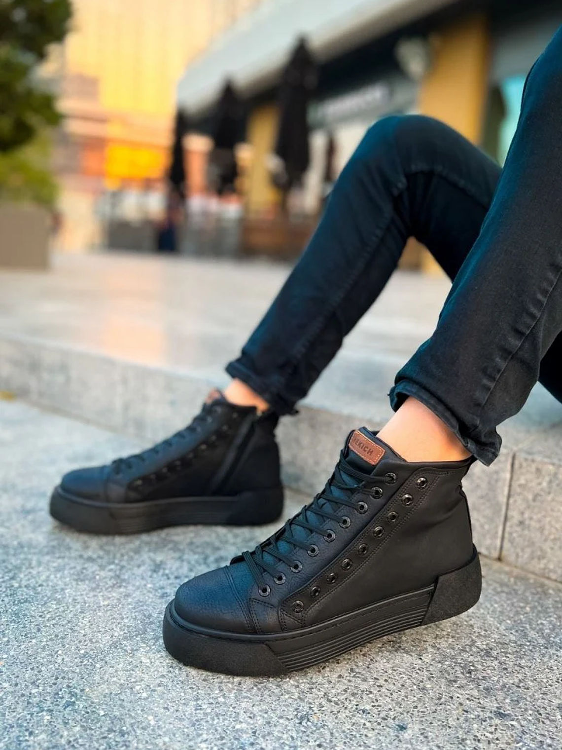 Zapatillas Blazer Black Caña Alta 3