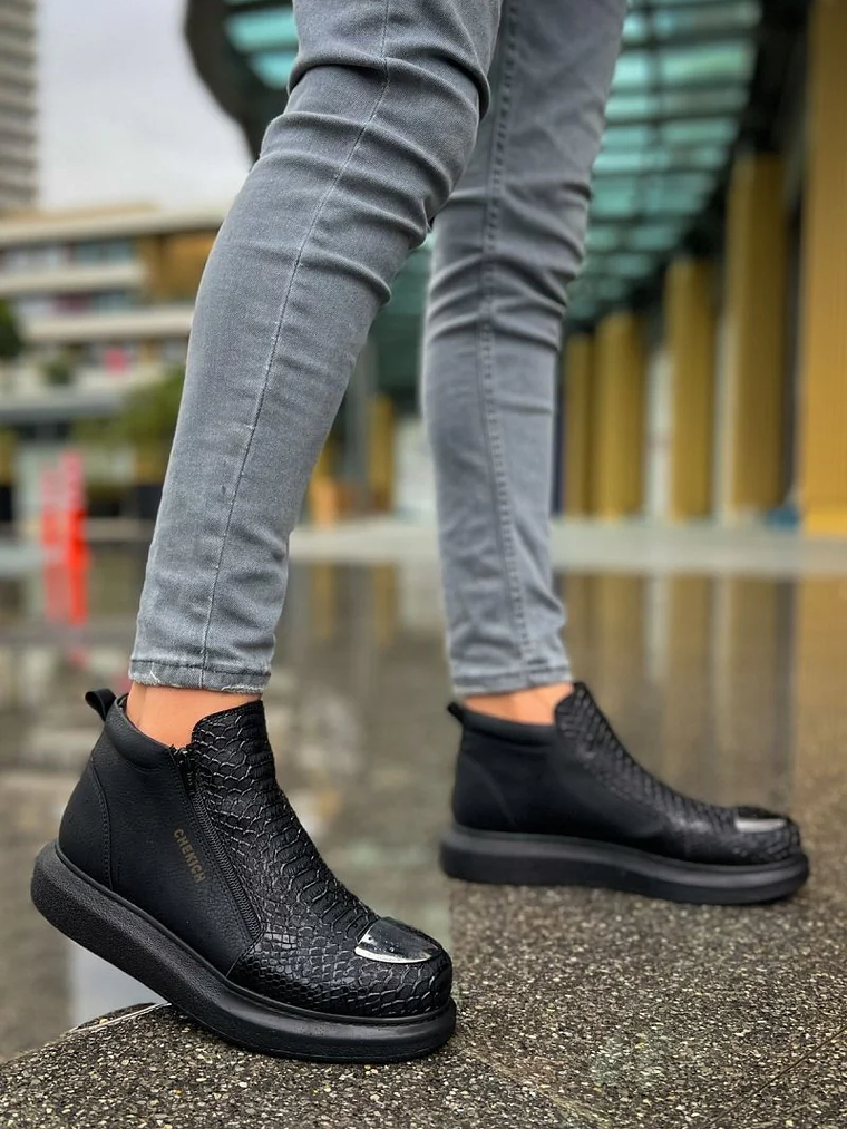 Botas Coccodrile Mirror Black 2