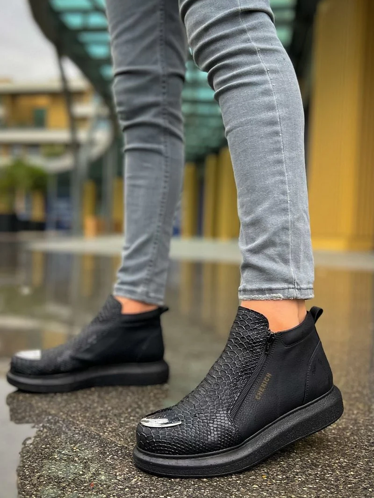 Botas Coccodrile Mirror Black 3