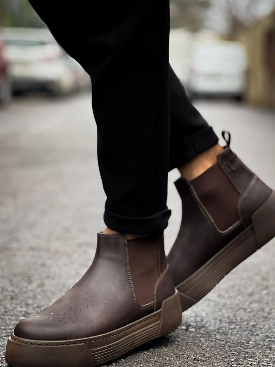 Botas Harmani Cafe Oscuro 1