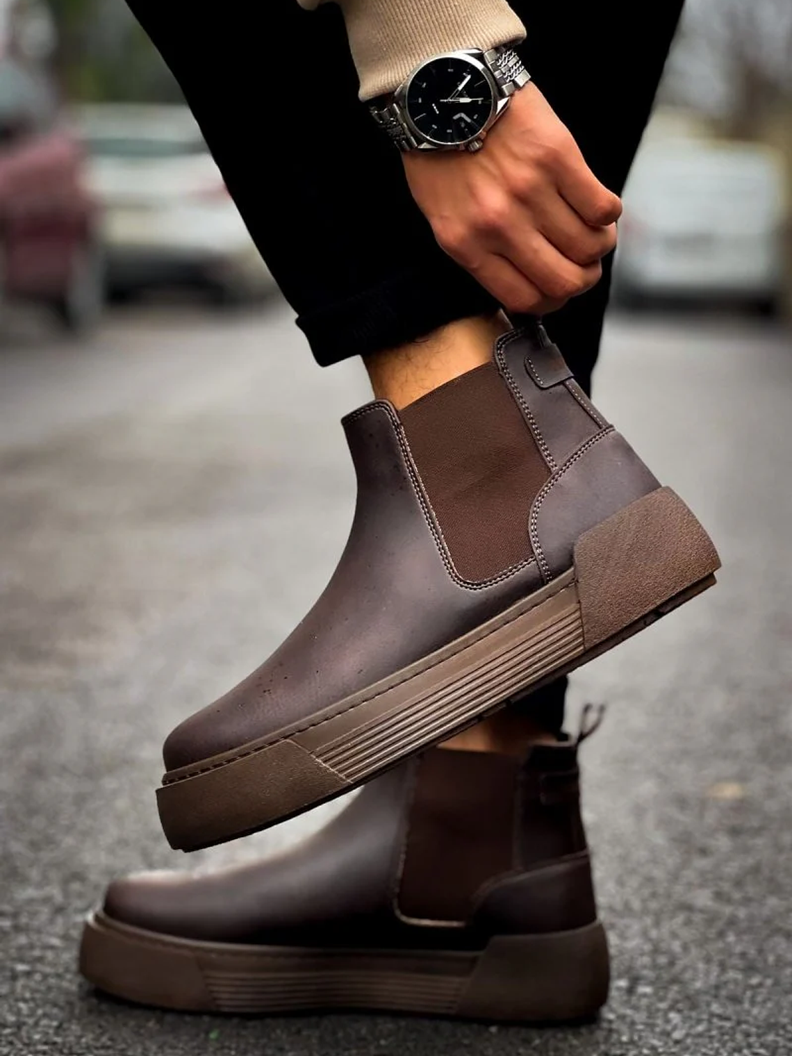 Botas Harmani Cafe Oscuro 2