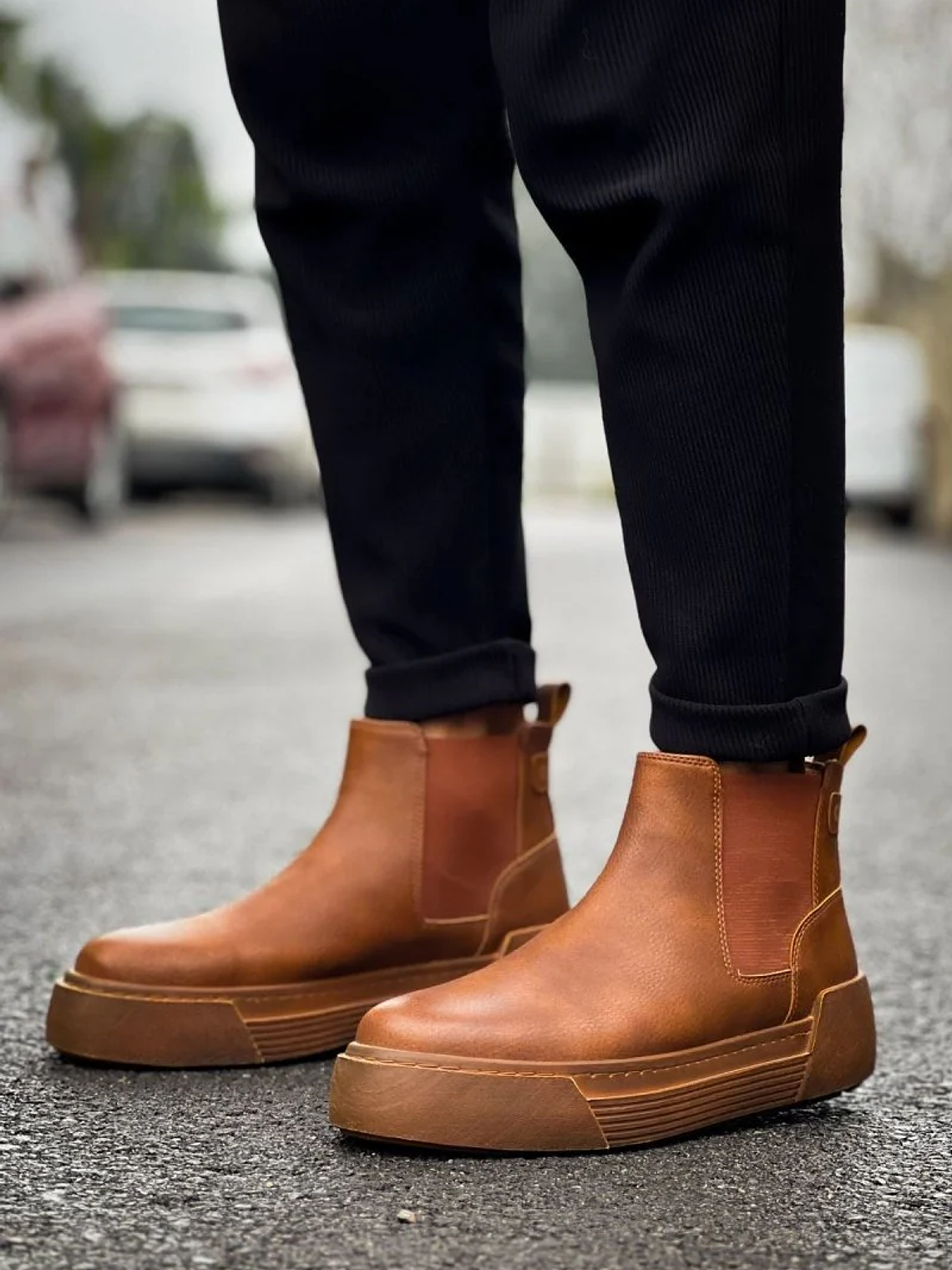 Botas Harmani Cafe Claro 2