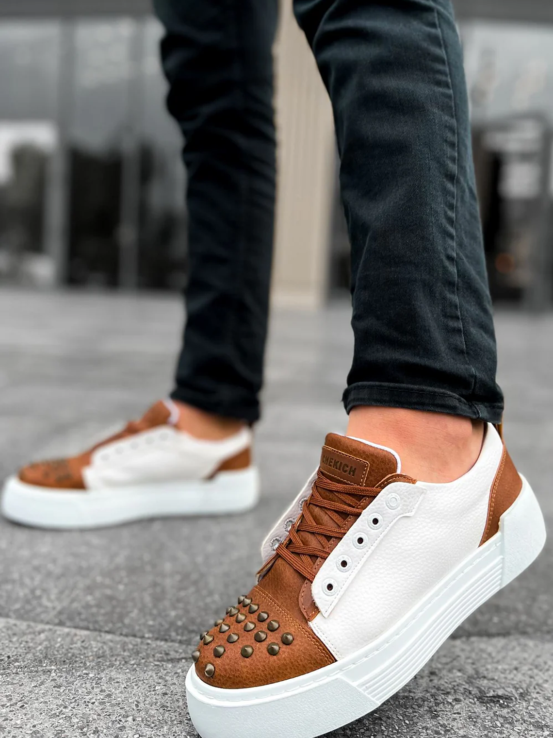 Zapatillas Thorns Brown & White 3