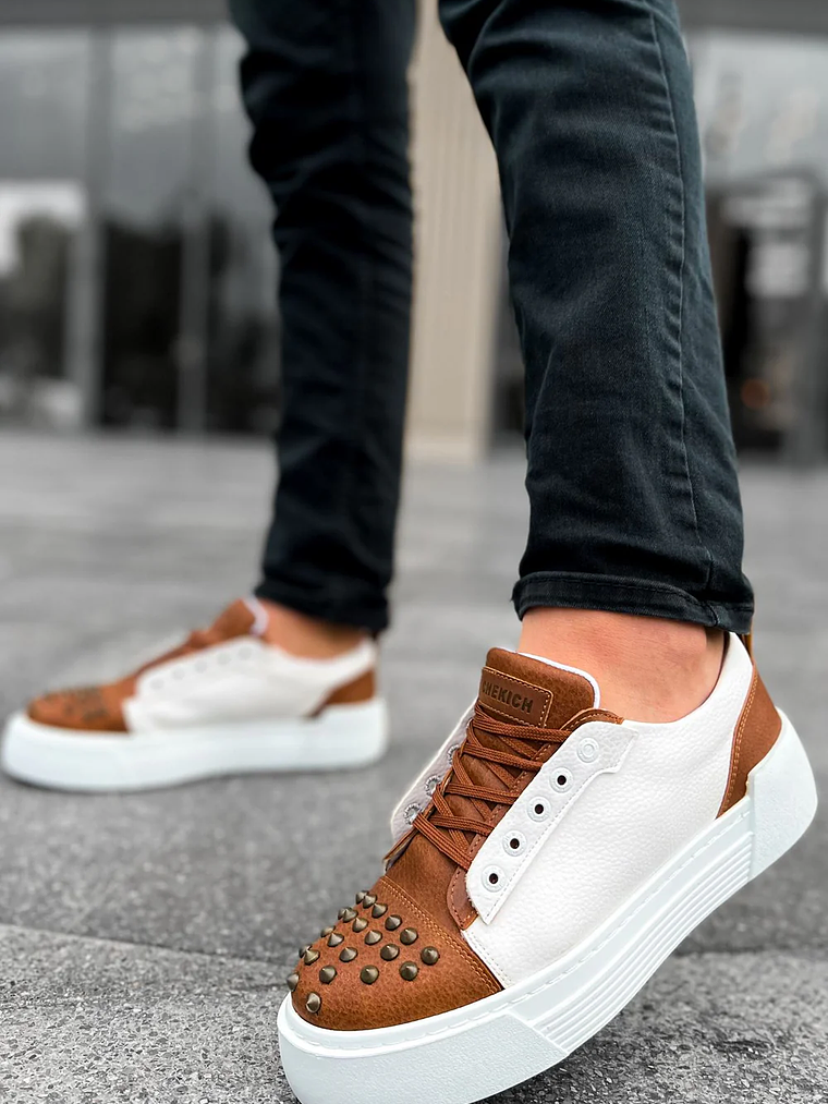 Zapatillas Thorns Brown & White 3
