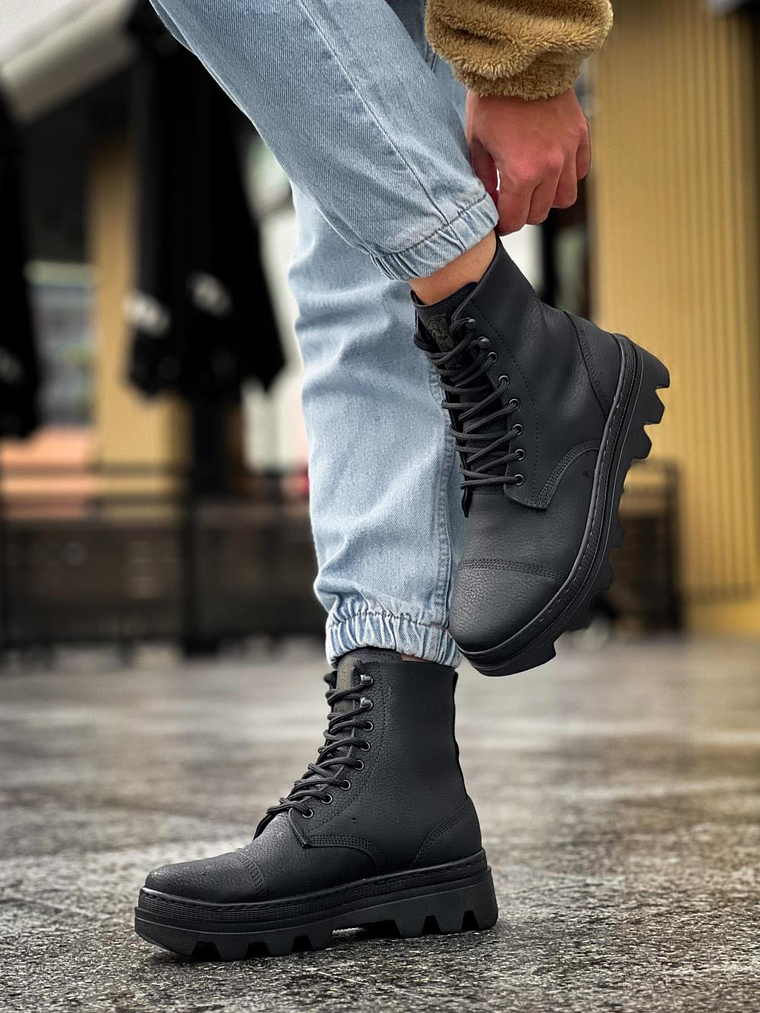 Botas Military Style Black 1