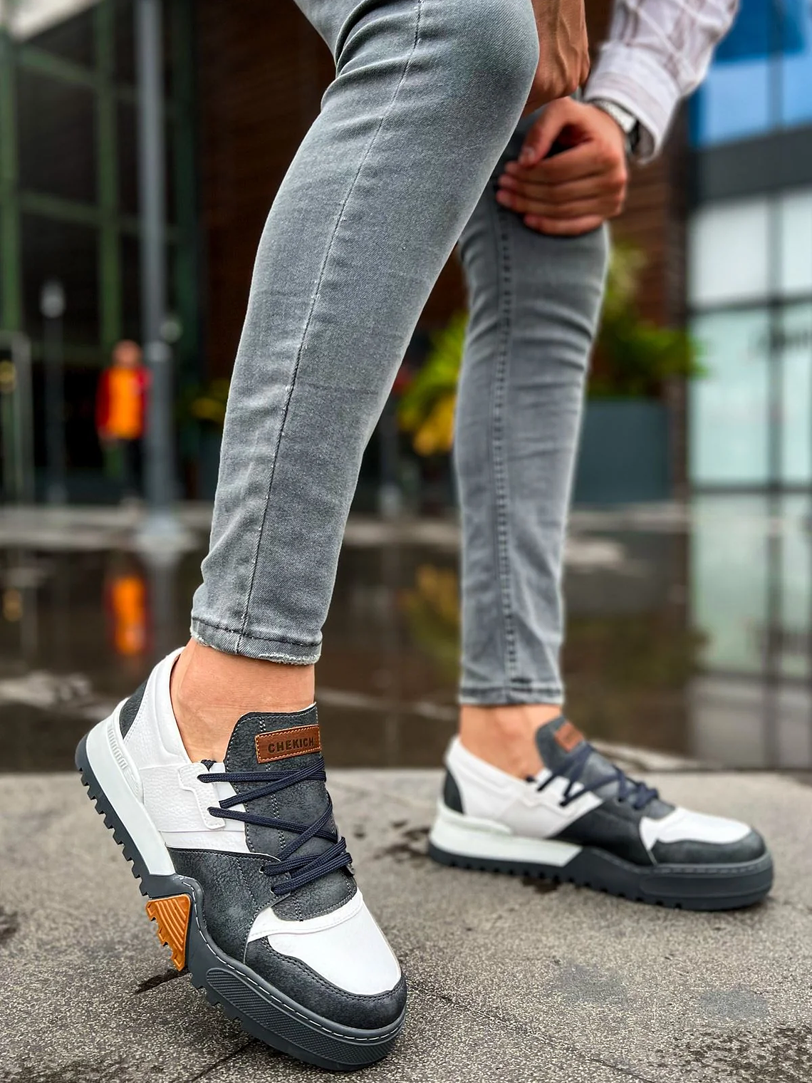 Zapatillas Ghost Line Green & White  2