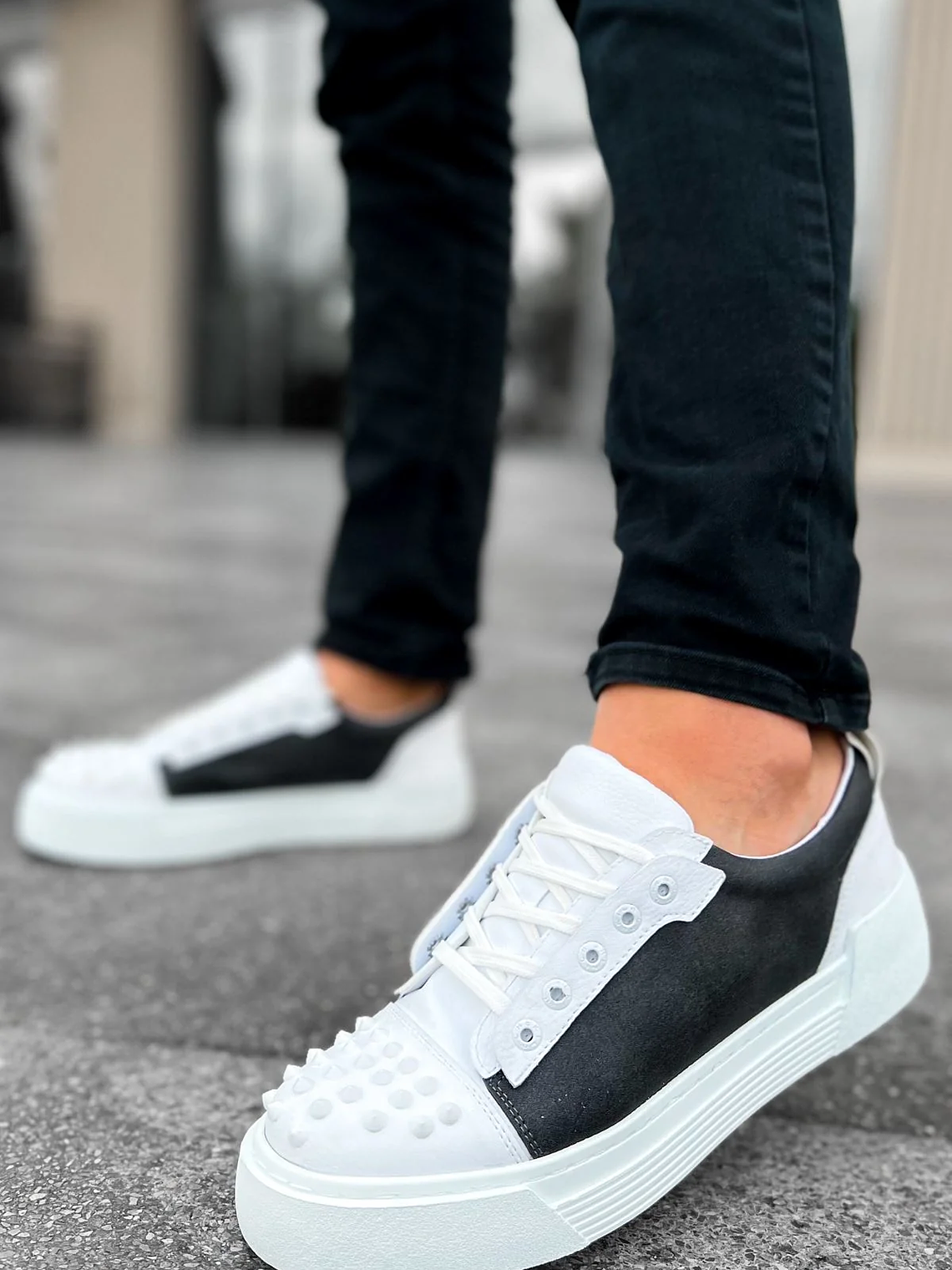 Zapatillas Thorns Black & White 3