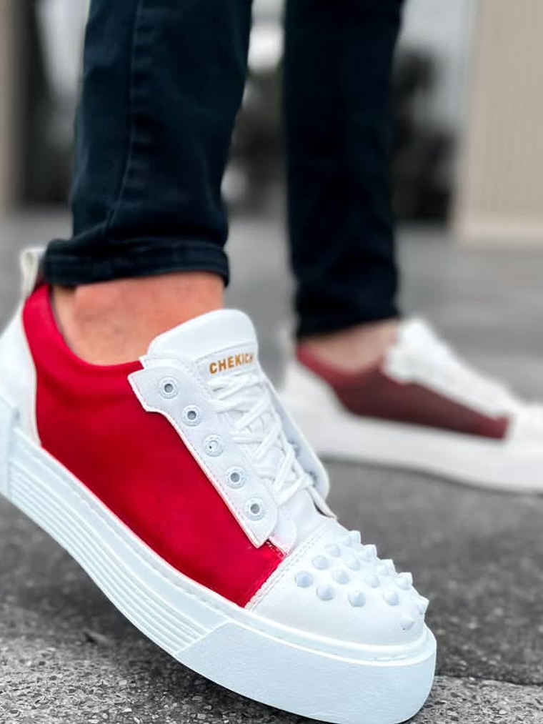 Zapatillas Thorns Red & White 3