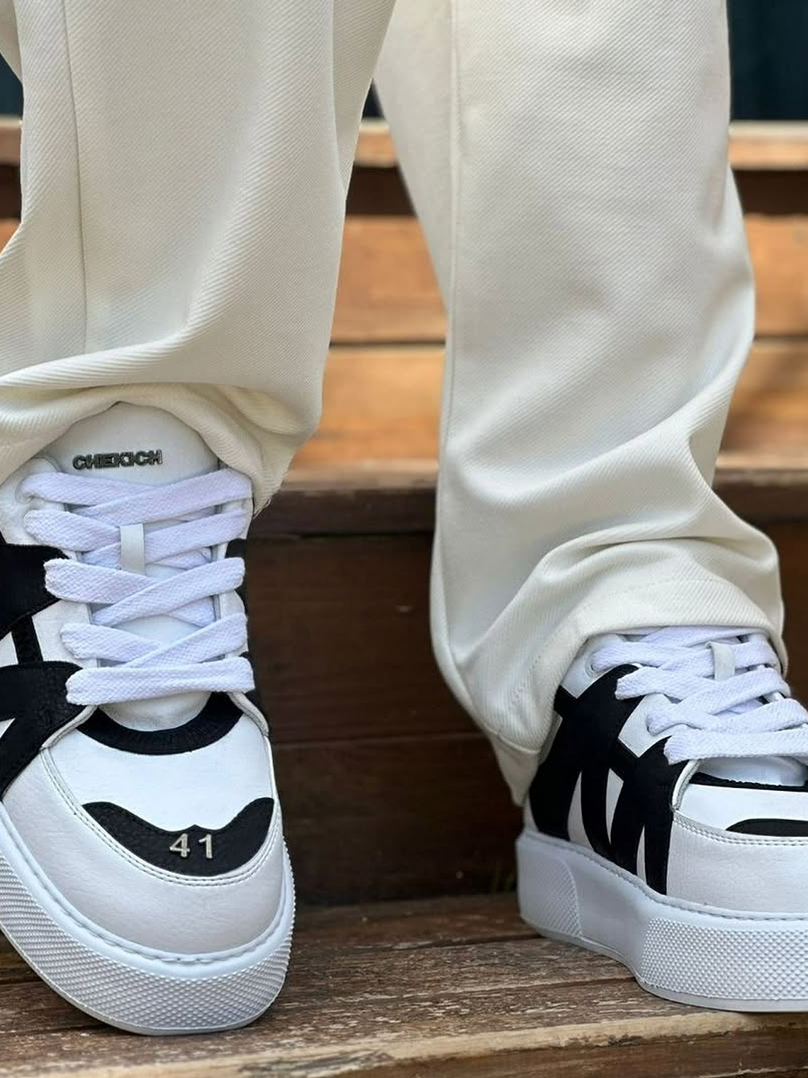 Zapatillas Star X Black & White 1