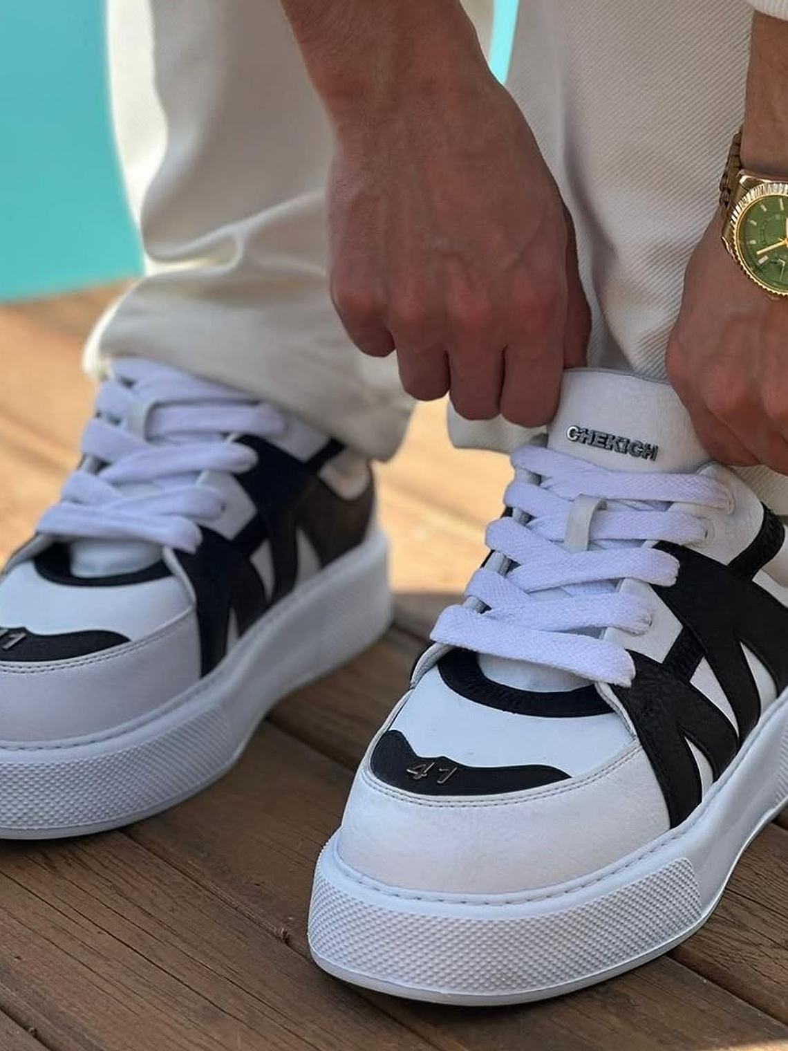 Zapatillas Star X Black & White 2