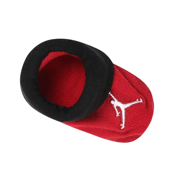 Pack Gorro y Botines Jordan de 0-6 Meses 3