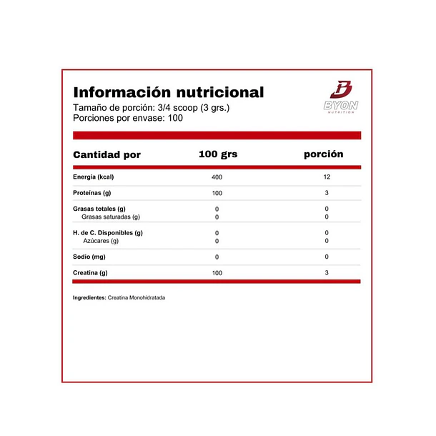  100% Creatine Monohydrated Ostrovit 300g 2