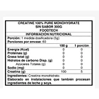Pack Creatine 100% Pure Monohydrated 60 svs - Foodtech FOODTECH 300g 2