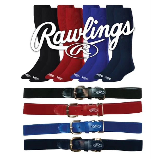 Pack de Calcetin Correa Béisbol Rawlings 5
