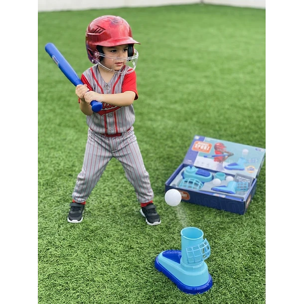 Máquina juguete de béisbol para niños