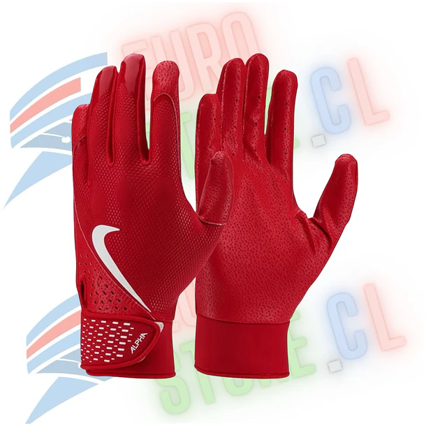 Guantines Nike Alpha Rojo Beisbol