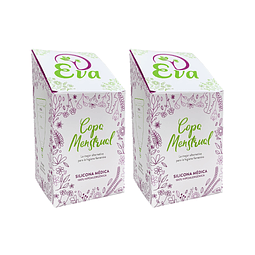 KIT: Dos Copas Menstruales Eva