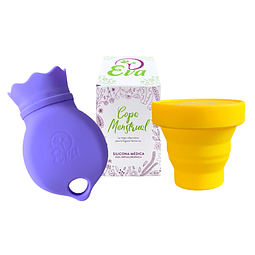 KIT: Copa Menstrual, Vaso Esterilizador y Bolsa Térmica