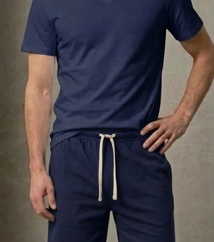 Nuevo Pijama Remo corto Azul Navy 