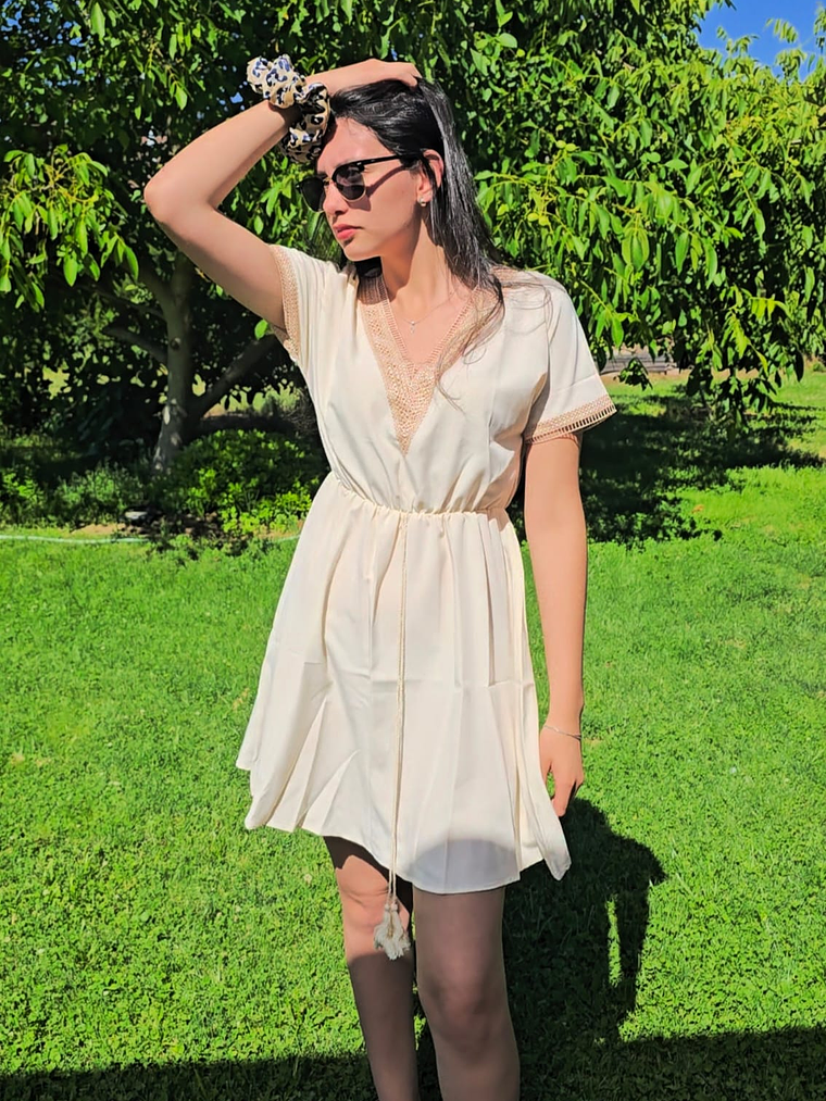 Vestido Luna Marfil 3