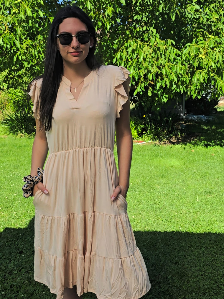 Vestido Ema Beige 4