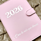 Agenda Evana Crafts 2026 - Rosada