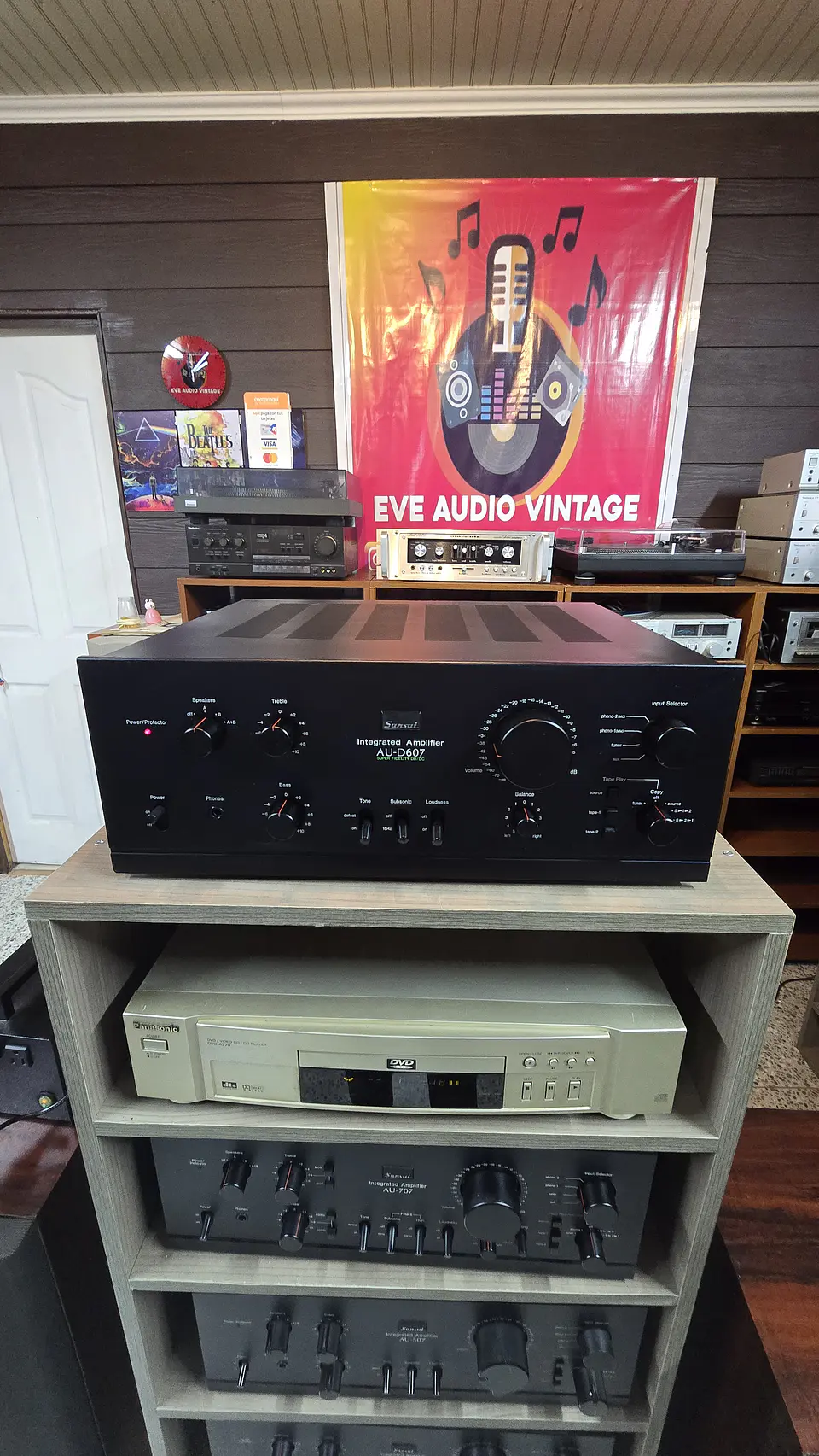 SANSUI AU D607 (AU-519) 3