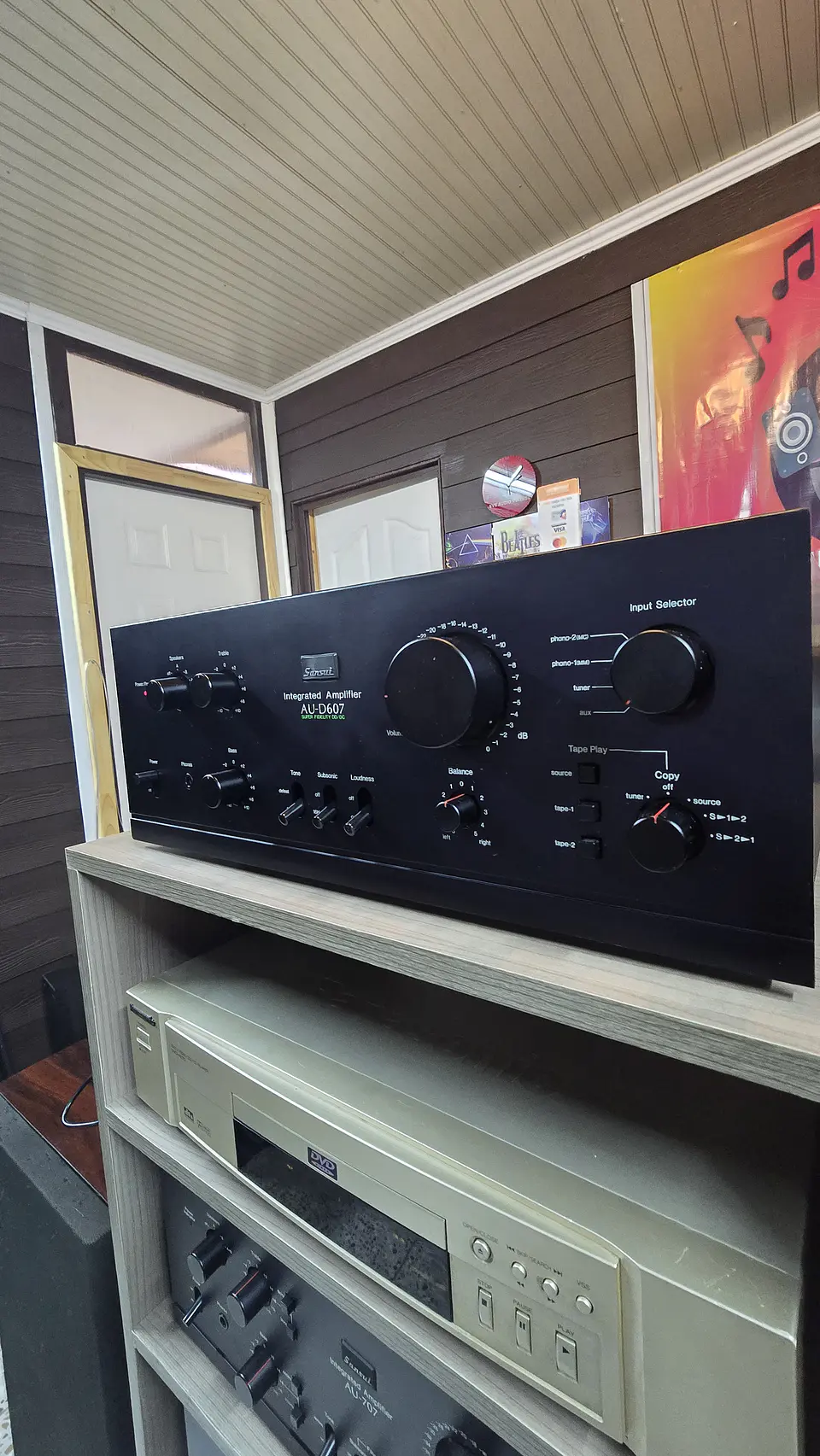 SANSUI AU D607 (AU-519) 4