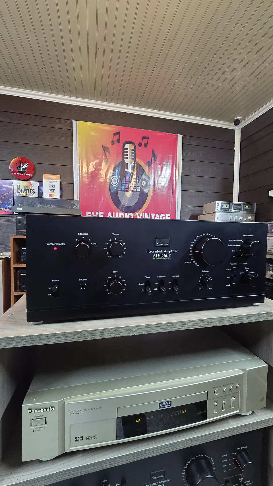 SANSUI AU D607 (AU-519) 6