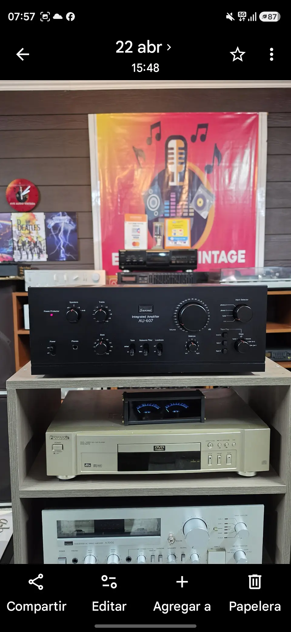 SANSUI AU-607 (AU-517) 6