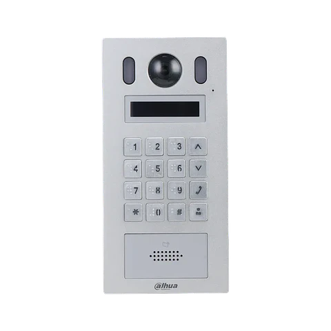 DHI-VTO6221E-P. Video Portero Dahua Para dptos. Camara 2MP Tecl. numérico Lector Tarjeta IP55