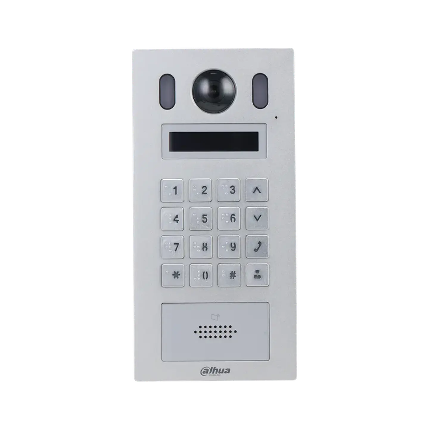 DHI-VTO6221E-P. Video Portero Dahua Para dptos. Camara 2MP Tecl. numérico Lector Tarjeta IP55 1